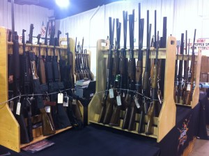 OC Gun Fair - Racks of Guns