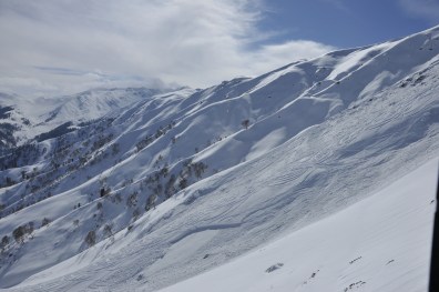 Snowboarding in Gulmarg, Kashmir