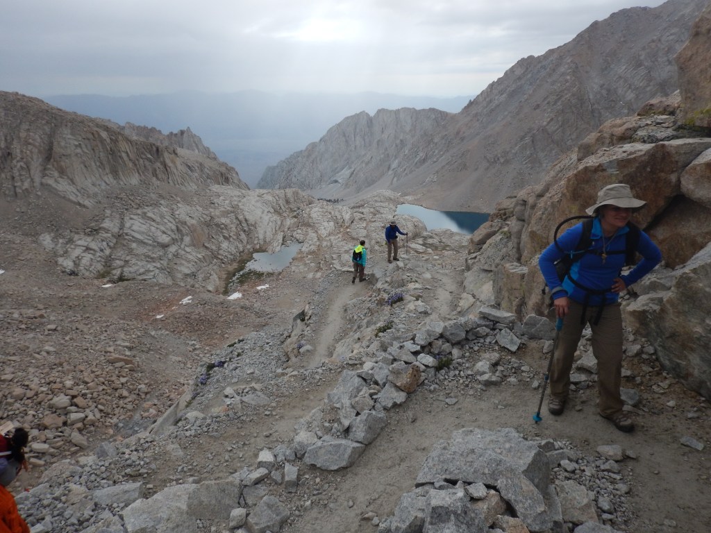 Getting stuck in to 99 Switchbacks - a butt kicker!