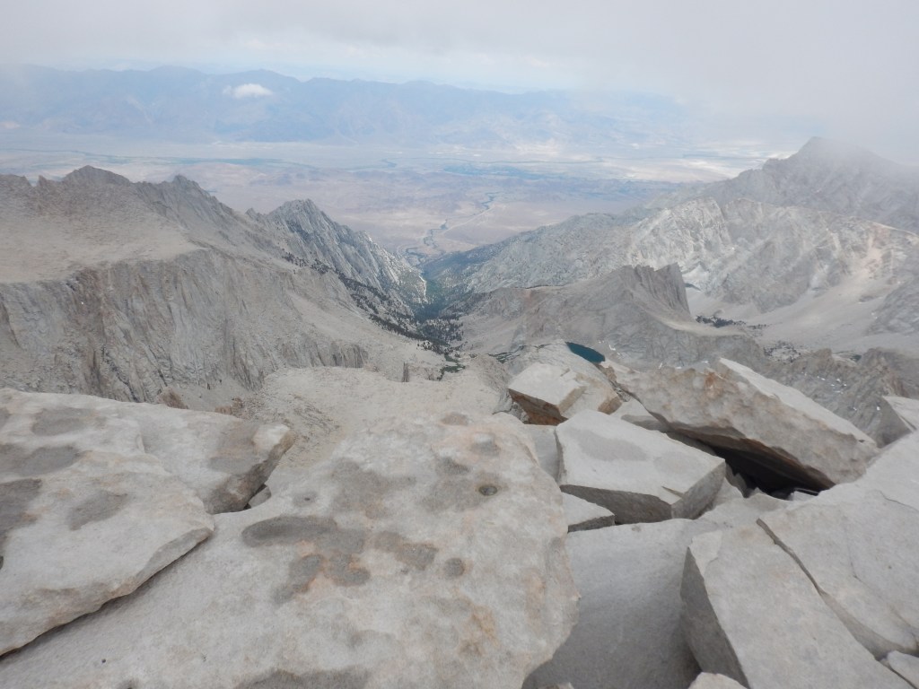 Summit up? Cloudy at the top